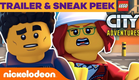 LEGO City Adventures! 👀 The Official Trailer + Sneak Peek | Nick