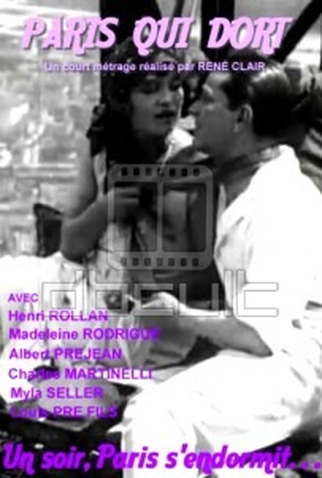 Poster 3 de Curta Paris Adormecida (1924)