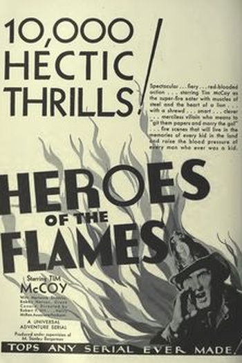 Poster de Filme O Herói das Chamas (1931)
