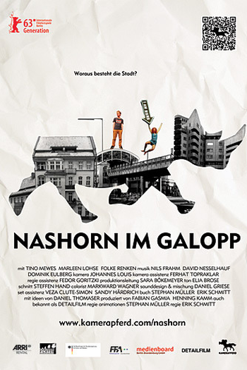 Poster de Curta Rinoceronte a galope (2013)