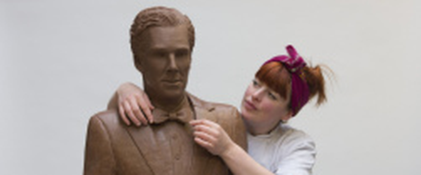 Benedict Cumberbatch ganha uma estátua feita de… chocolate!