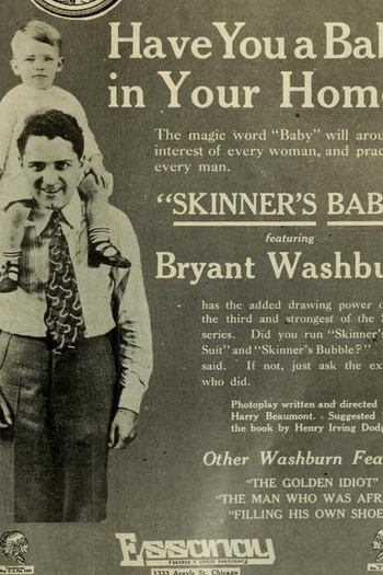 Poster de Filme Skinner's Baby (1917)