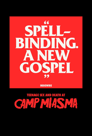 Poster 10 de Filme Acampamento Miasma: Adolescência, Sexo e Morte (2026)