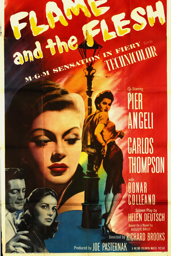 Poster de Filme Paixão e Carne (1954)