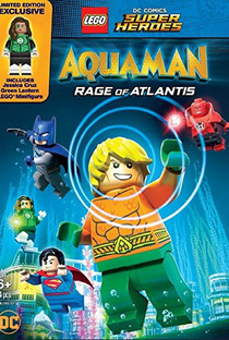 LEGO DC Comics Super Heróis - Aquaman: A Fúria de Atlântida - Poster / Capa / Cartaz - Oficial 2