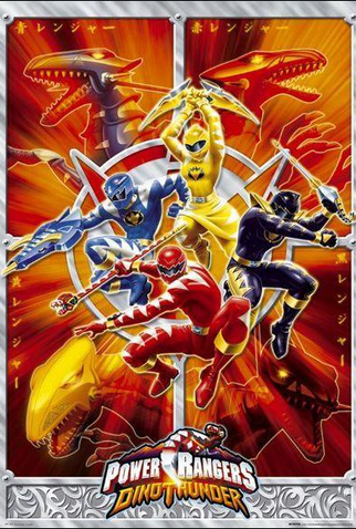 Poster 3 de Série Power Rangers Dino Trovão (2004)