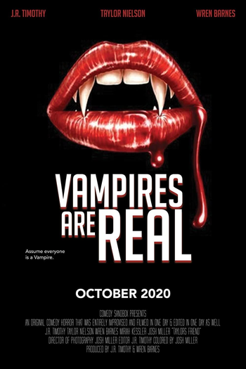 Poster de Filme Vampires Are Real (2020)