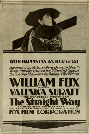 Poster de Filme The Straight Way (1916)