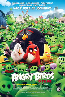 Angry Birds: O Filme - Poster / Capa / Cartaz - Oficial 1