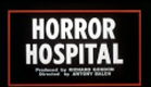 Horror Hospital Trailer