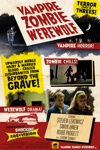 Poster de Série Vampire Zombie Werewolf (2010)