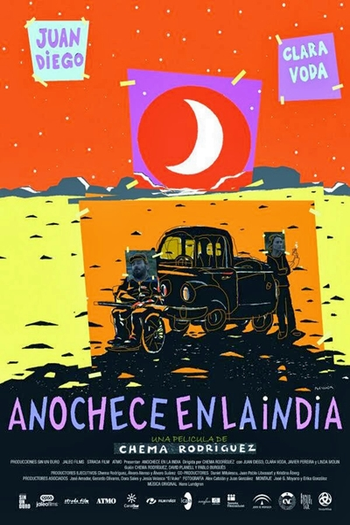 Poster de Filme Anoitece na India (2014)