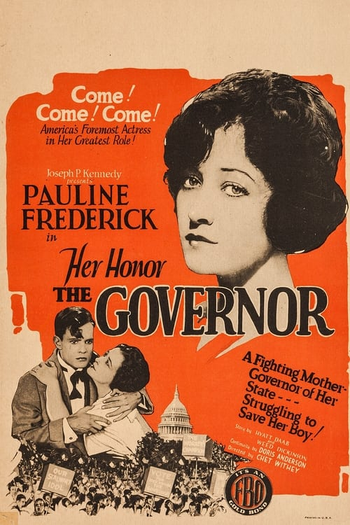 Poster de Filme Sua Exa., A Governadora (1926)