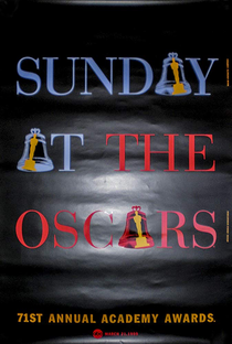 The 71st Annual Academy Awards - Poster / Capa / Cartaz - Oficial 1
