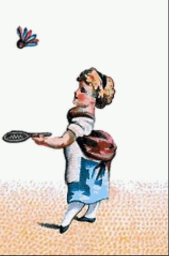 Poster de Curta Le Jeu du Volant (1878)