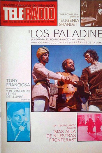 Poster de Série Los Paladines (1972)
