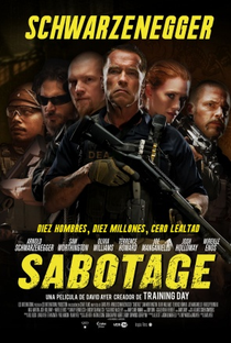 Sabotagem - Poster / Capa / Cartaz - Oficial 6