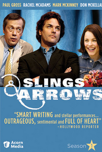 Slings and Arrows (1ª Temporada) - Poster / Capa / Cartaz - Oficial 1