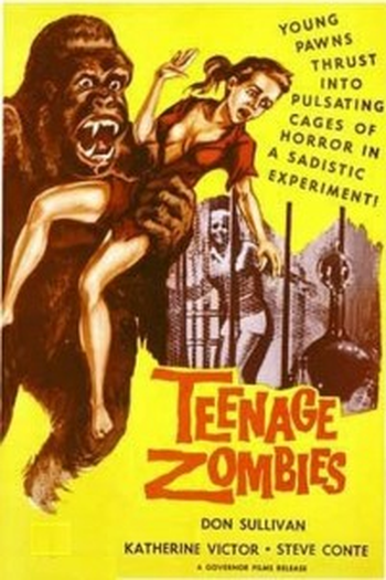 Poster de Filme Teenage Zombies (1959)