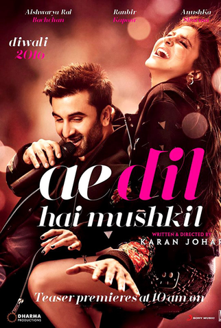 Poster 5 de Filme Ae Dil Hai Mushkil (2016)
