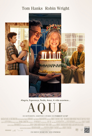 Poster 1 de Filme Aqui (2024)