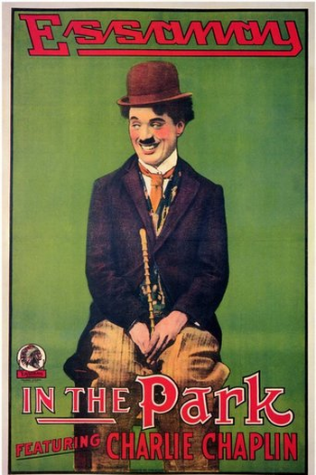 Poster de Curta Carlitos no Parque (1915)
