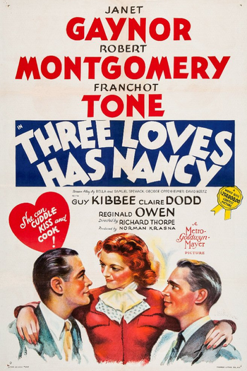 Poster de Filme Nancy Tem Três Amores (1938)