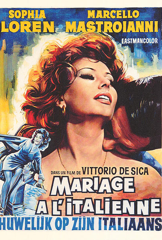 Poster 4 de Filme Matrimônio à italiana (1964)