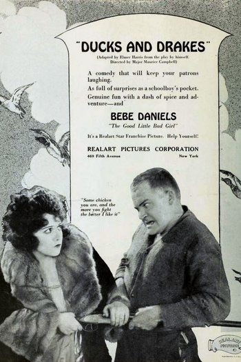 Poster de Filme Ducks and Drakes (1921)