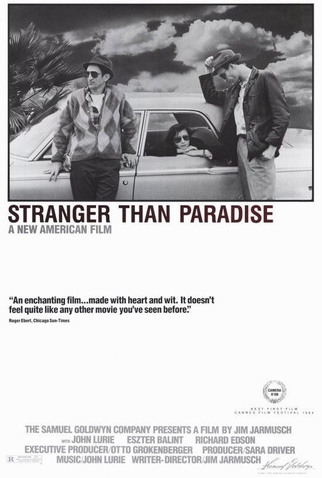 Poster 2 de Filme Estranhos no Paraíso (1984)