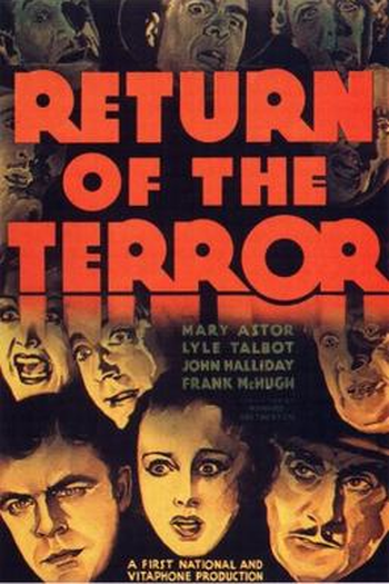 Poster de Filme A Volta do Terror (1934)