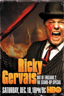 Ricky Gervais: Out of England 2 - The Stand-Up Special - Poster / Capa / Cartaz - Oficial 1