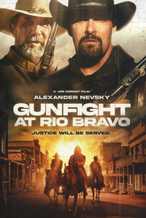 Gunfight at Rio Bravo - Poster / Capa / Cartaz - Oficial 5