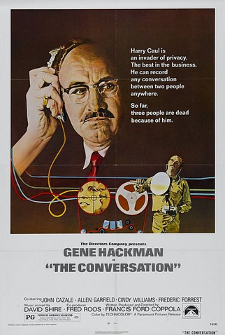 Poster 1 de Filme A Conversação (1974)