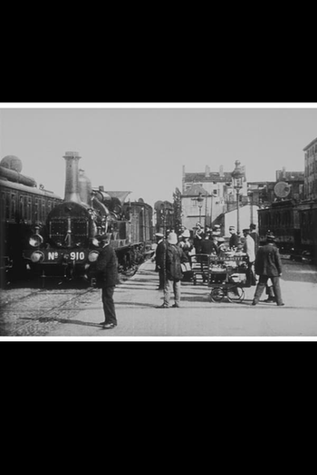  de Curta Arrivée d’un train à Perrache (1896)