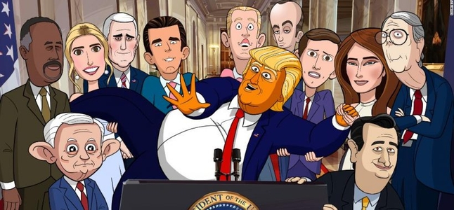 Confira o trailer do novo desenho animado de Donald Trump - Sons of Series