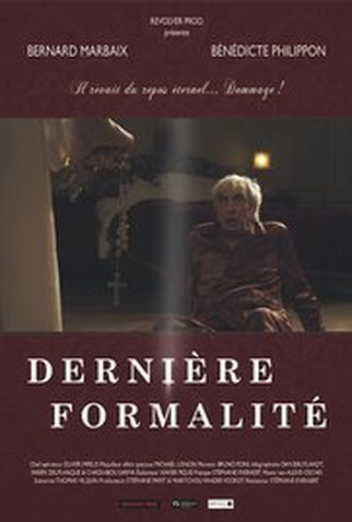 Poster 1 de Curta Dernière formalité (2014)
