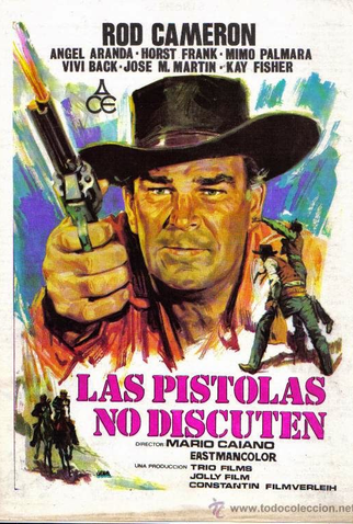 Poster 1 de Filme As Pistolas Não Discutem (1964)