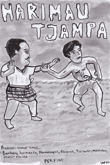 Poster de Filme Harimau Tjampa (1953)