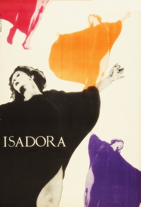 isadora 1968 poster