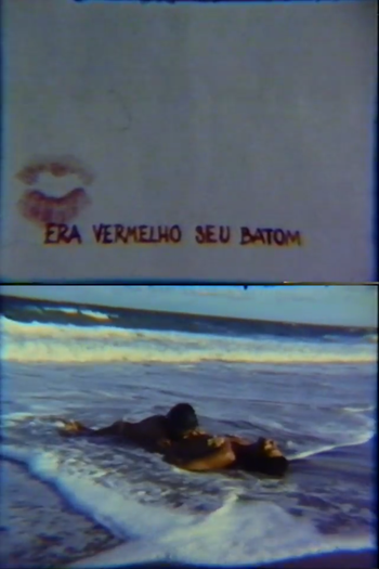 Poster de Curta Era Vermelho Seu Batom (1983)