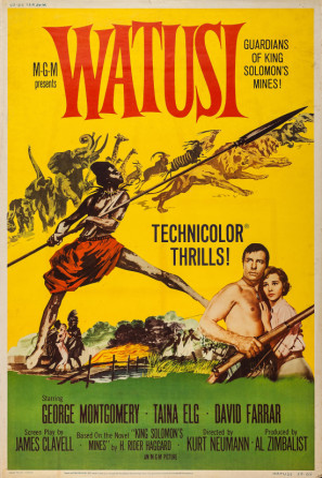 Poster 2 de Filme Watusi, o Gigante Africano (1959)