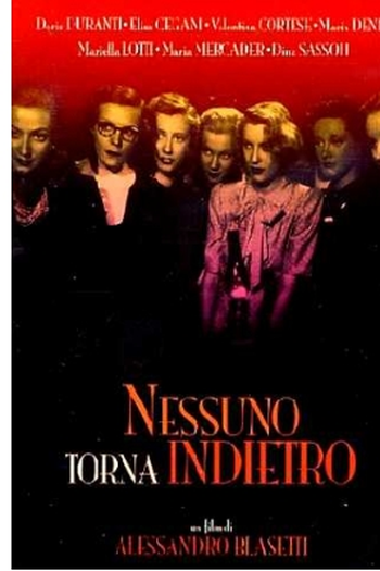 Poster de Filme Nessuno Torna Indietro (1945)