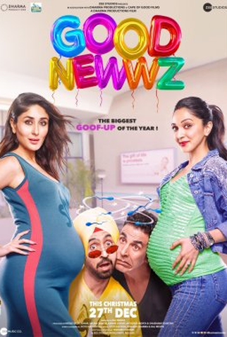 Poster 1 de Filme Good Newwz (2019)