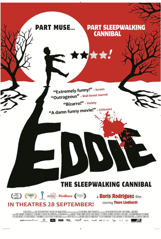 Poster 2 de Filme Eddie: The Sleepwalking Cannibal (2012)