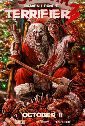 Poster 2 de Filme Terrifier 3 (2024)