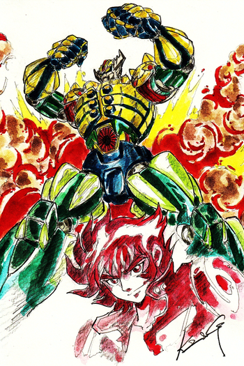 Poster de Série Kotetsushin Jeeg (2007)