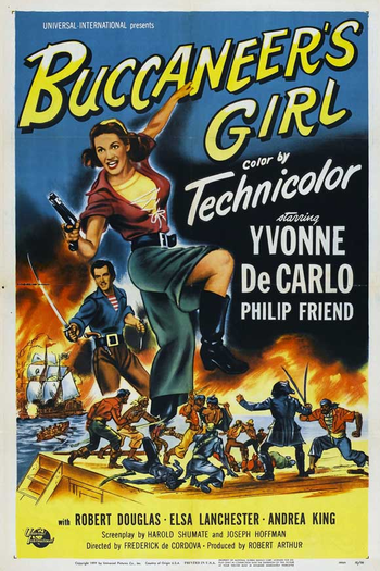 Poster de Filme A Rainha dos Piratas (1950)