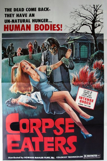 Poster de Filme Corpse Eaters (1974)