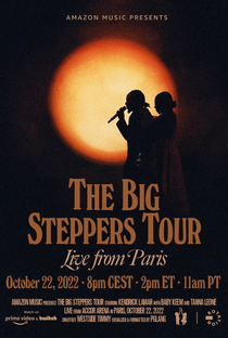 Kendrick Lamar Live: The Big Steppers Tour - Poster / Capa / Cartaz - Oficial 1